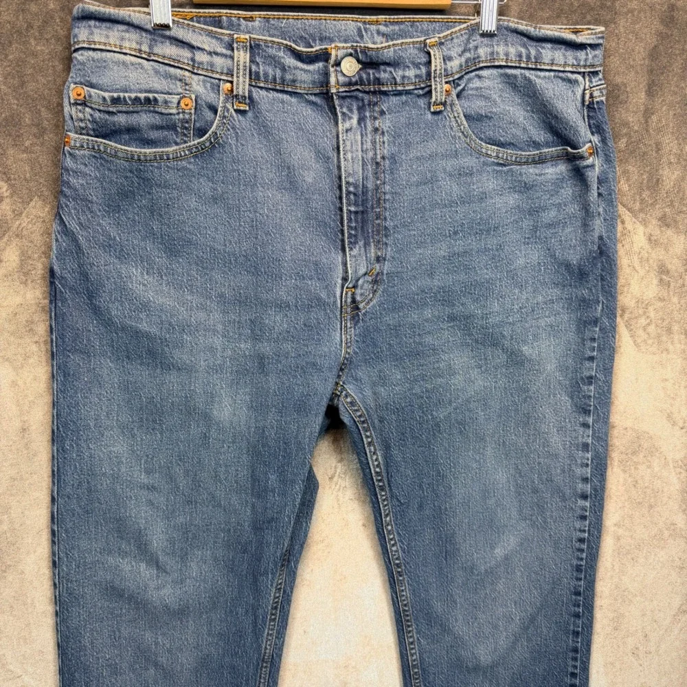 Levis 505 Regular Fit Jeans Mens Blue Regular 38x29 Denim Casual Classic